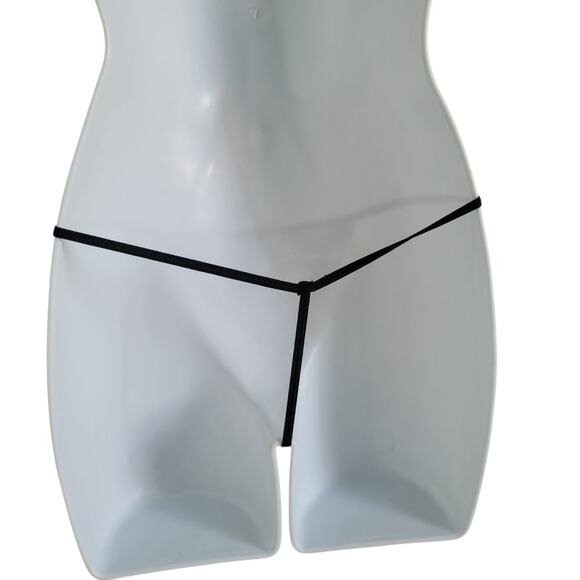 Y2k Biatta sexy micro thong Panties Animal Print Mesh Discontinued Sz 5/SM - Picture 5 of 7